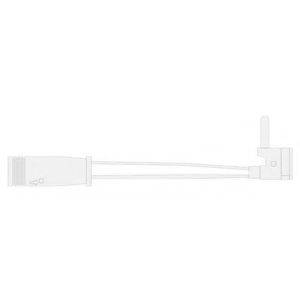 Контрольний контакт, контроль шару гальмівних колодок