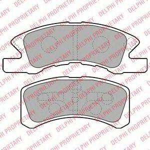 Комплект гальмівних колодок, дискове гальмо