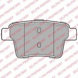 Комплект гальмівних колодок, дискове гальмо