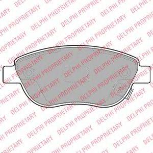 Комплект гальмівних колодок, дискове гальмо