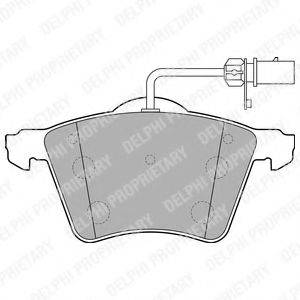 Комплект гальмівних колодок, дискове гальмо
