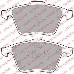 Комплект гальмівних колодок, дискове гальмо