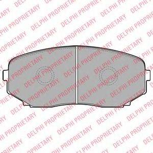 Комплект гальмівних колодок, дискове гальмо