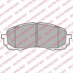 Комплект гальмівних колодок, дискове гальмо