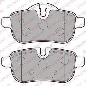 Комплект гальмівних колодок, дискове гальмо