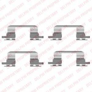 Комплектуючі, колодки дискового гальма