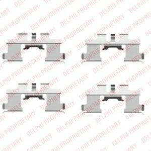 Комплектуючі, колодки дискового гальма