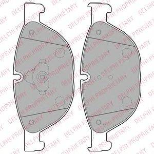 Комплект гальмівних колодок, дискове гальмо