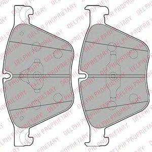 Комплект гальмівних колодок, дискове гальмо