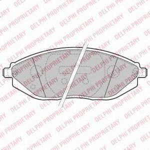 Комплект гальмівних колодок, дискове гальмо