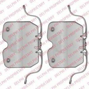 Комплектуючі, колодки дискового гальма