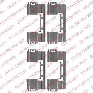 Комплектуючі, колодки дискового гальма