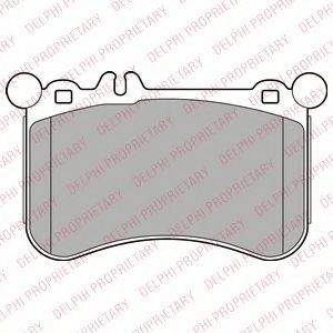 Комплект гальмівних колодок, дискове гальмо