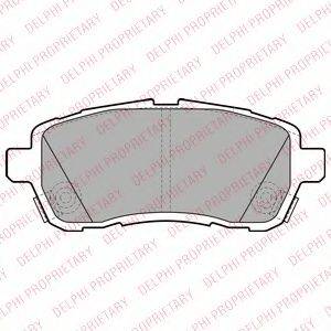 Комплект гальмівних колодок, дискове гальмо