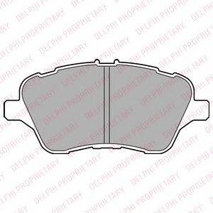 Комплект гальмівних колодок, дискове гальмо
