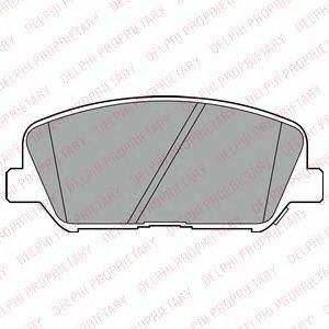 Комплект гальмівних колодок, дискове гальмо