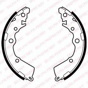 Комплект гальмівних колодок