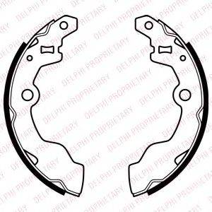 Комплект гальмівних колодок