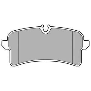 Комплект гальмівних колодок, дискове гальмо
