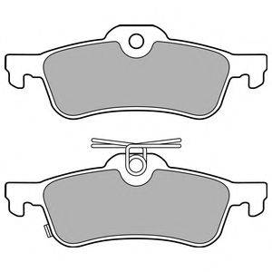 Комплект гальмівних колодок, дискове гальмо