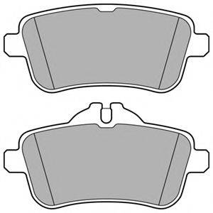 Комплект гальмівних колодок, дискове гальмо