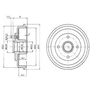 Гальмівний барабан