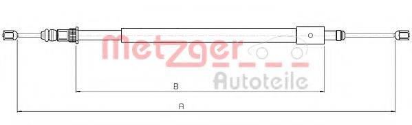 Трос, стоянкова гальмівна система