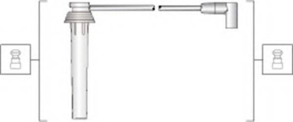 Комплект дротів запалення